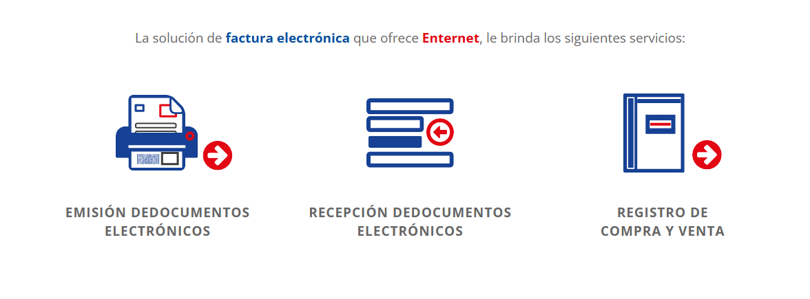 Solucion de factura electronica Enternet